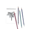 High-quality triangular designed wooden standard pencil with eraser for children HB pencils details Picture